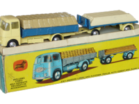 ERF Dropside Lorry and Platform Trailer Image 1