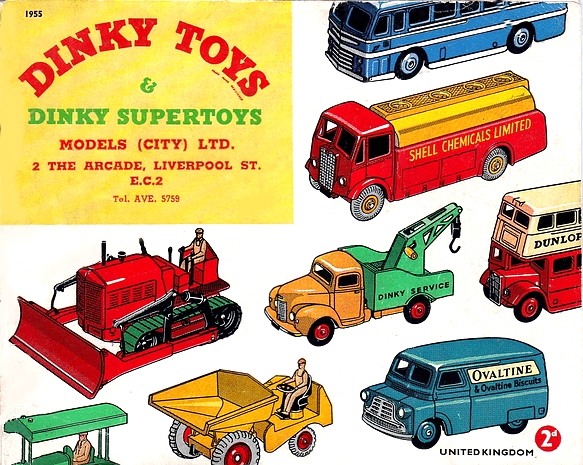 Dinky Toys & Dinky Supertoys 1955 UK Edition