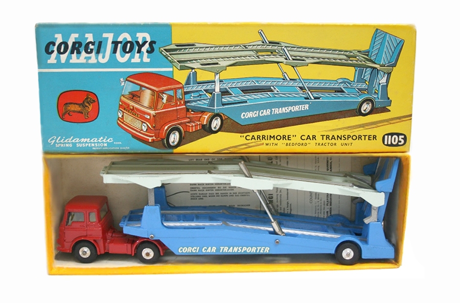 corgi carrimore car transporter