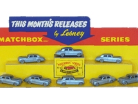 Lesney Matchbox Rolls Royce Silver Cloud Stand Image 1